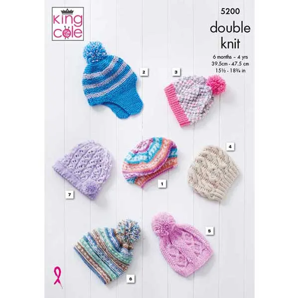 king-cole-5200-m-tzen-strickanleitung-cherished-dk image 1