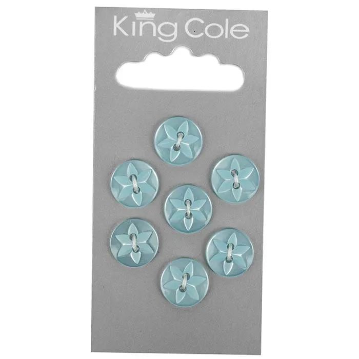 king-cole-blumenkn-pfe-blau-klein-n-hkn-pfe image 1