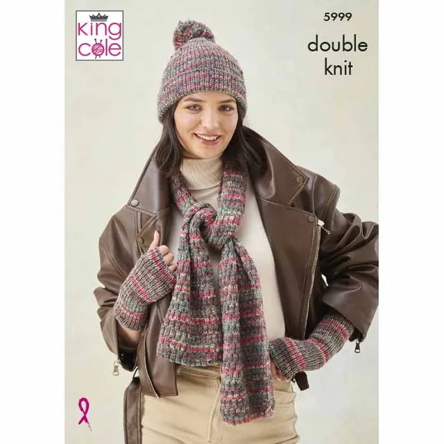 king-cole-patterns-5999-strickanleitung-accessoires-prism-dk image 1