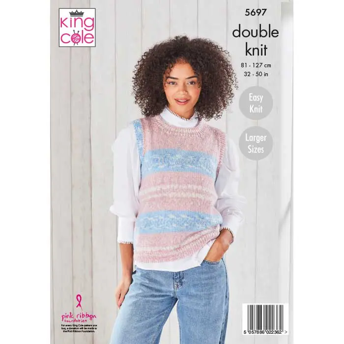 king-cole-patterns-5697-strickanleitung-pullunder-fjord-dk image 2