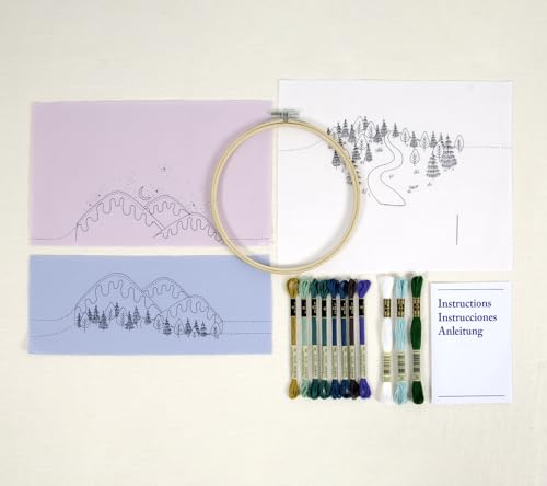 dmc-moulin-sp-cial-winterlandschaft-stickset-fortgeschritten image 8