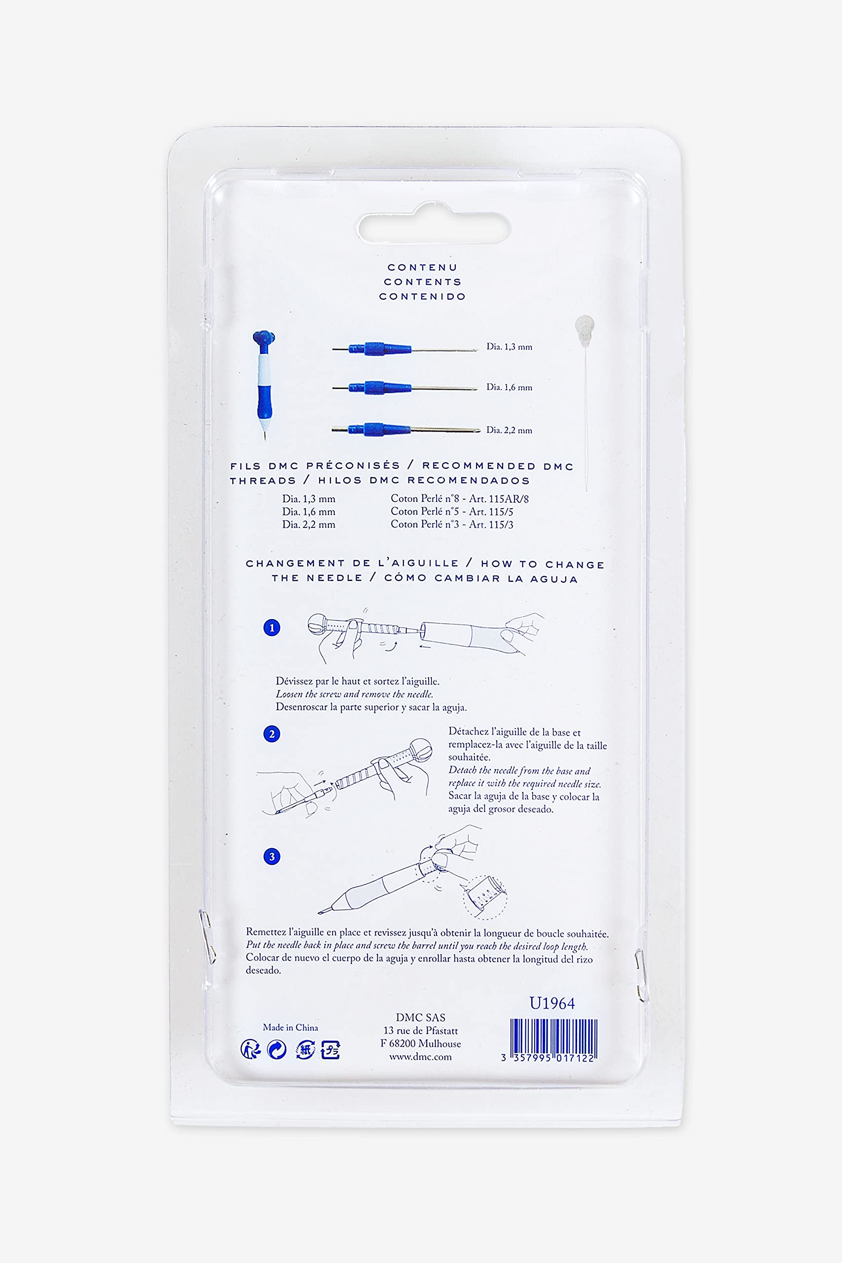 dmc-punch-needle-fein-mit-3-spitzen-und-einf-dler image 3