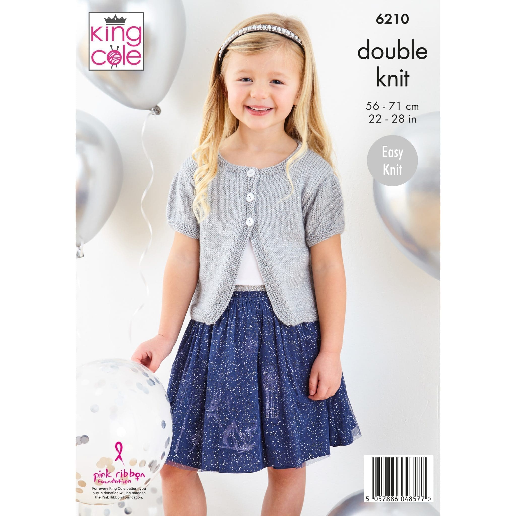 king-cole-patterns-6210-strickanleitung-festive-party-cardigans image 2