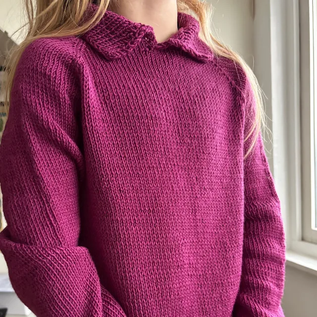 hobbii-easy-polo-sweater-junior-strickanleitung-gr-2-12-jahre image 1