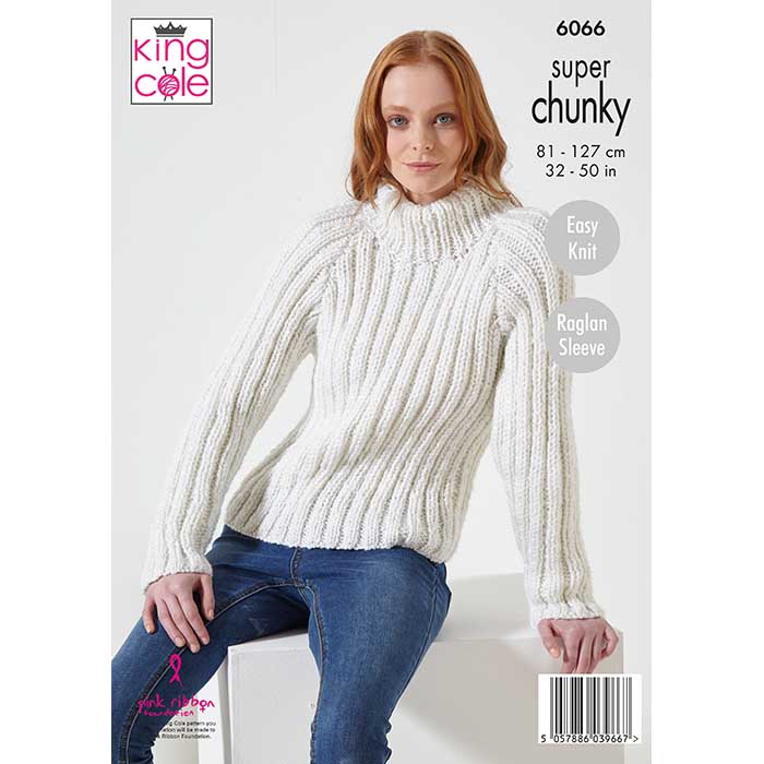 king-cole-6066-strickanleitung-pullover-m-tze-celestial-chunky image 2
