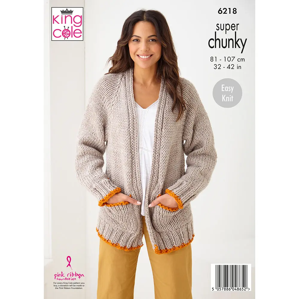 king-cole-6218-pullover-cardigan-strickanleitung-damen image 2