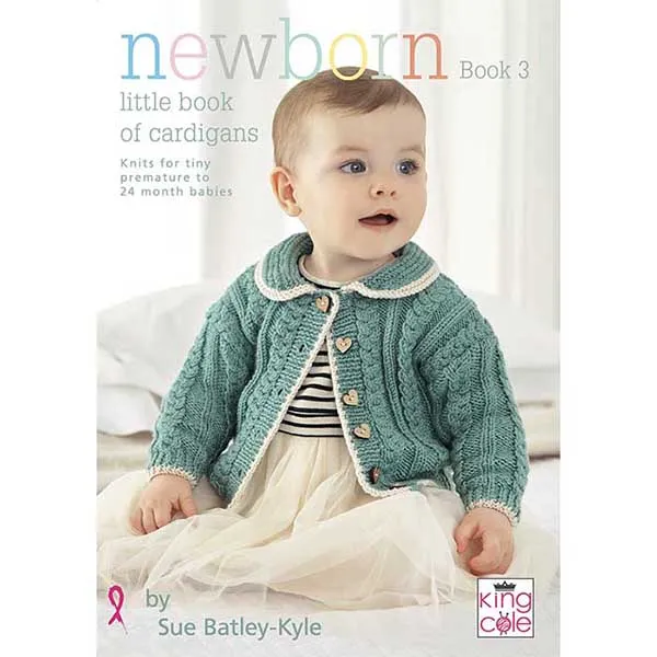 king-cole-patterns-newborn-book-3-strickheft-babyjacken image 1