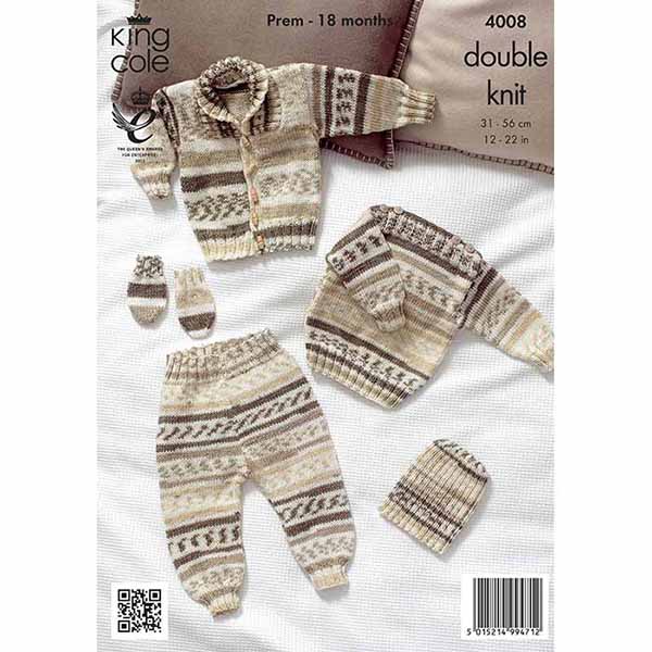king-cole-4008-strickanleitung-outdoor-set-cherish-dk image 2