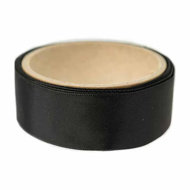 king-cole-satinband-schwarz-24mm-x-5m-doppelseitig image 1