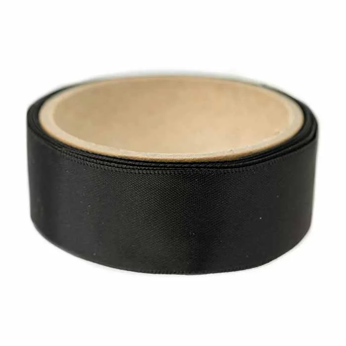 king-cole-satinband-schwarz-24mm-x-5m-doppelseitig image 1