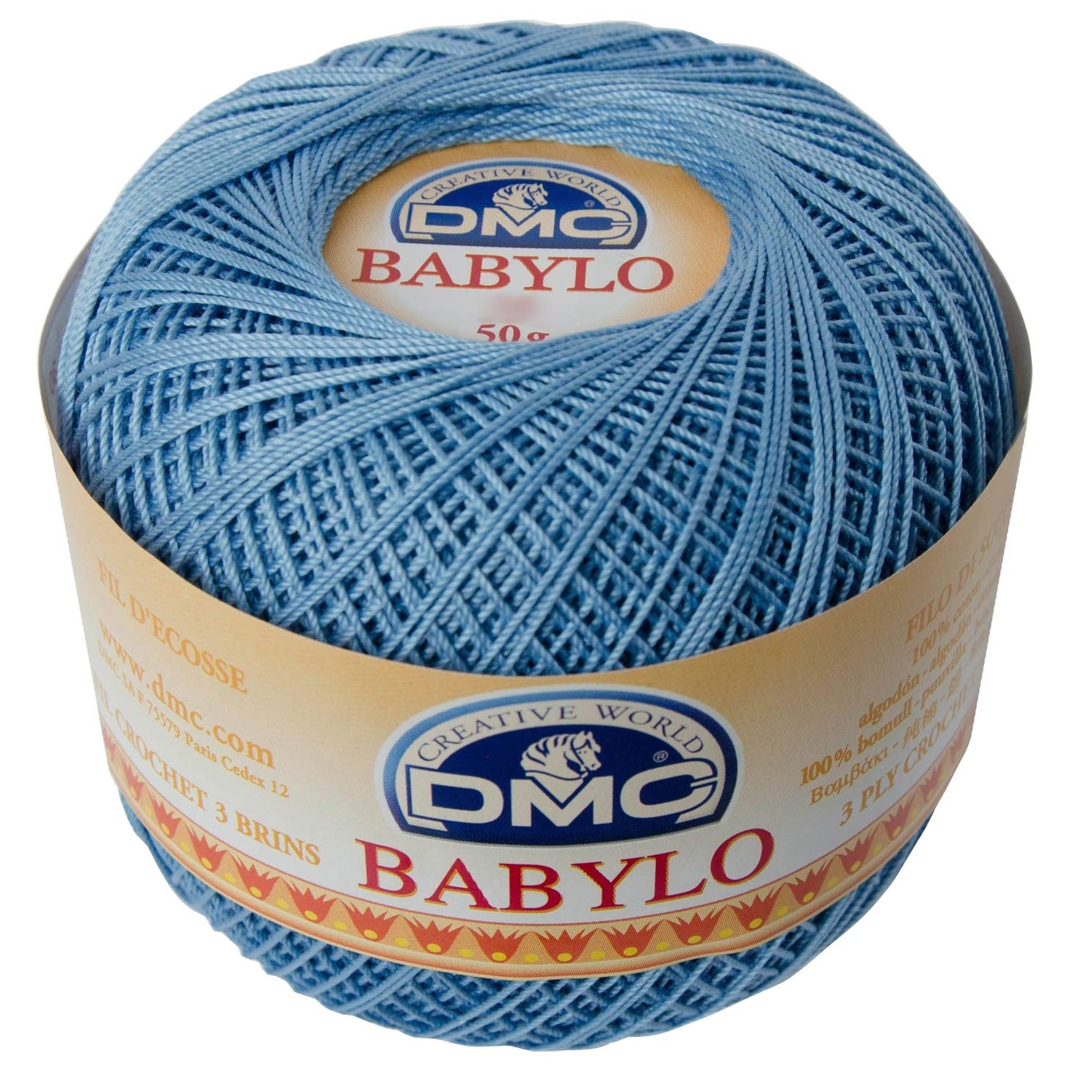 dmc-babylo-nr-20-h-kelgarn-50g-farbe-725-baumwolle image 6