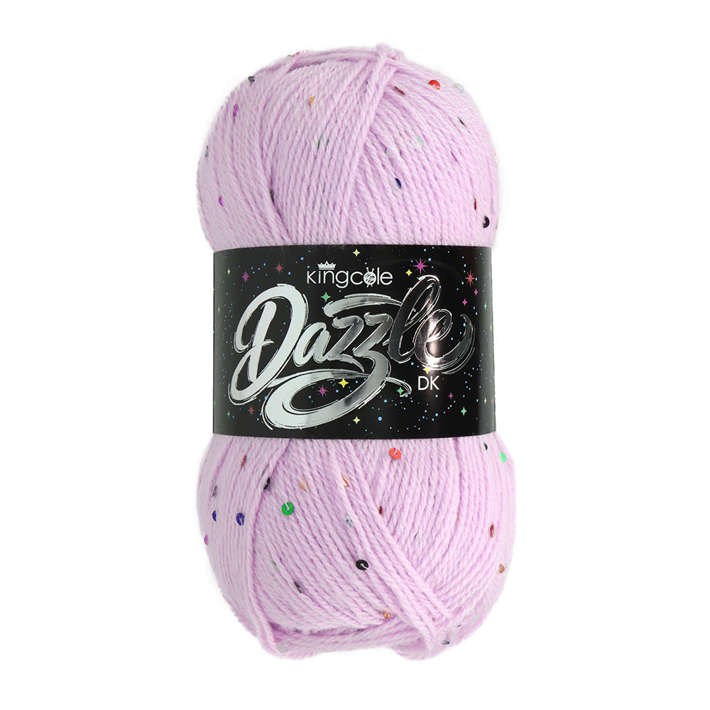 king-cole-dazzle-dk-strickgarn-100g-pailletten-acryl image 1