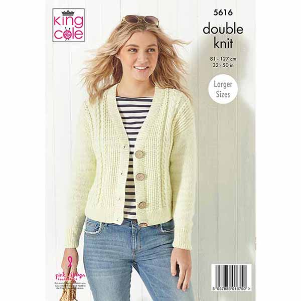 king-cole-patterns-5616-cardigan-strickanleitung-paradise-beaches image 2