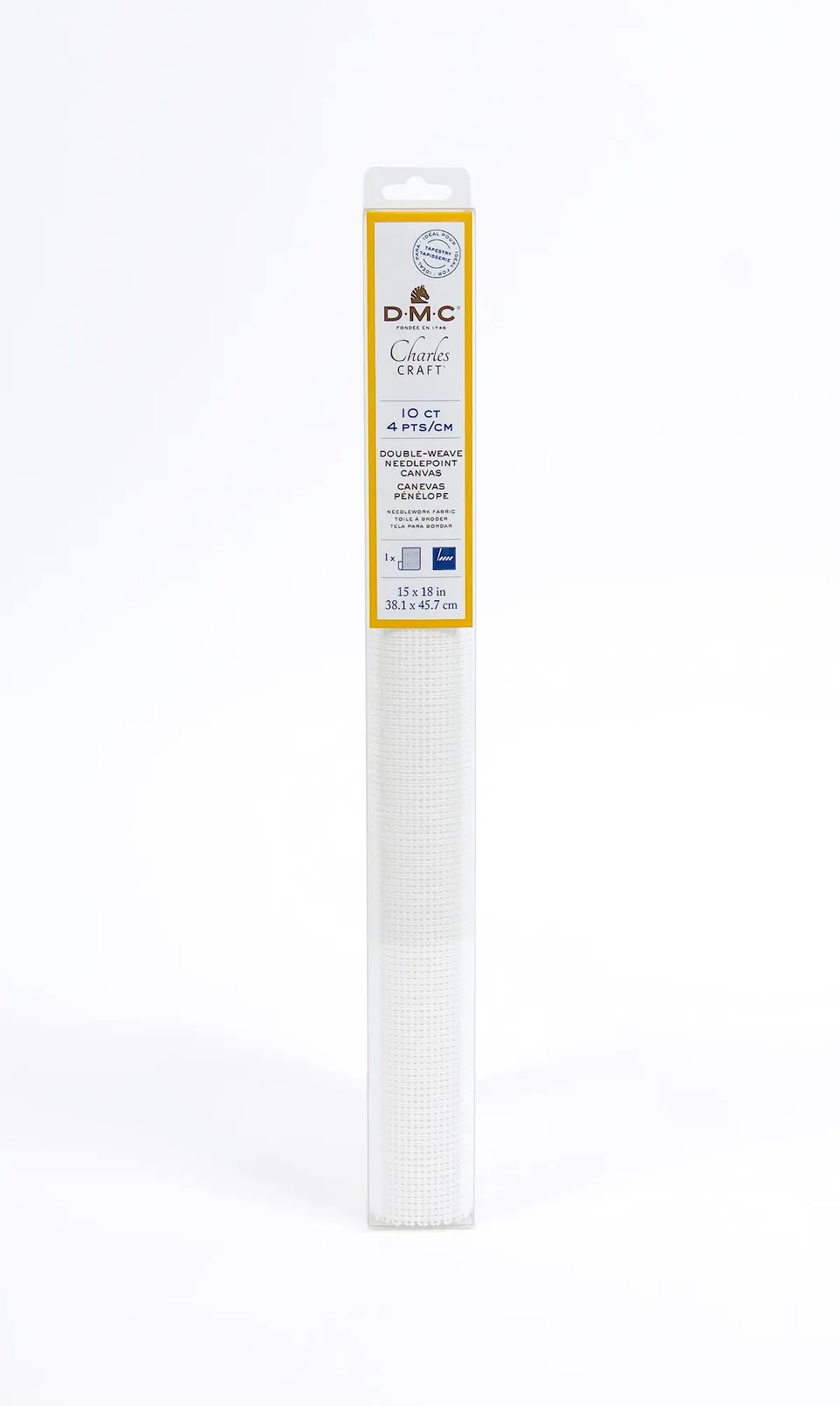 dmc-penelope-canvas-bianco-38-1x45-7-cm image 1