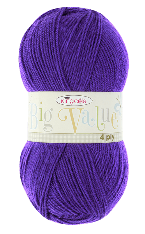 king-cole-big-value-4ply-wolle-100g-acryl image 1