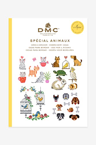 dmc-minibuch-spezial-tiere-kreuzstichbuch-a6-40-seiten image 2
