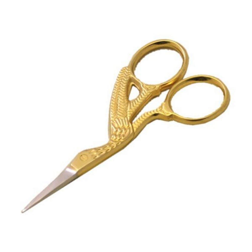 dmc-storch-stickschere-9-cm-gold-lange-feine-spitzen-geschenk image 6