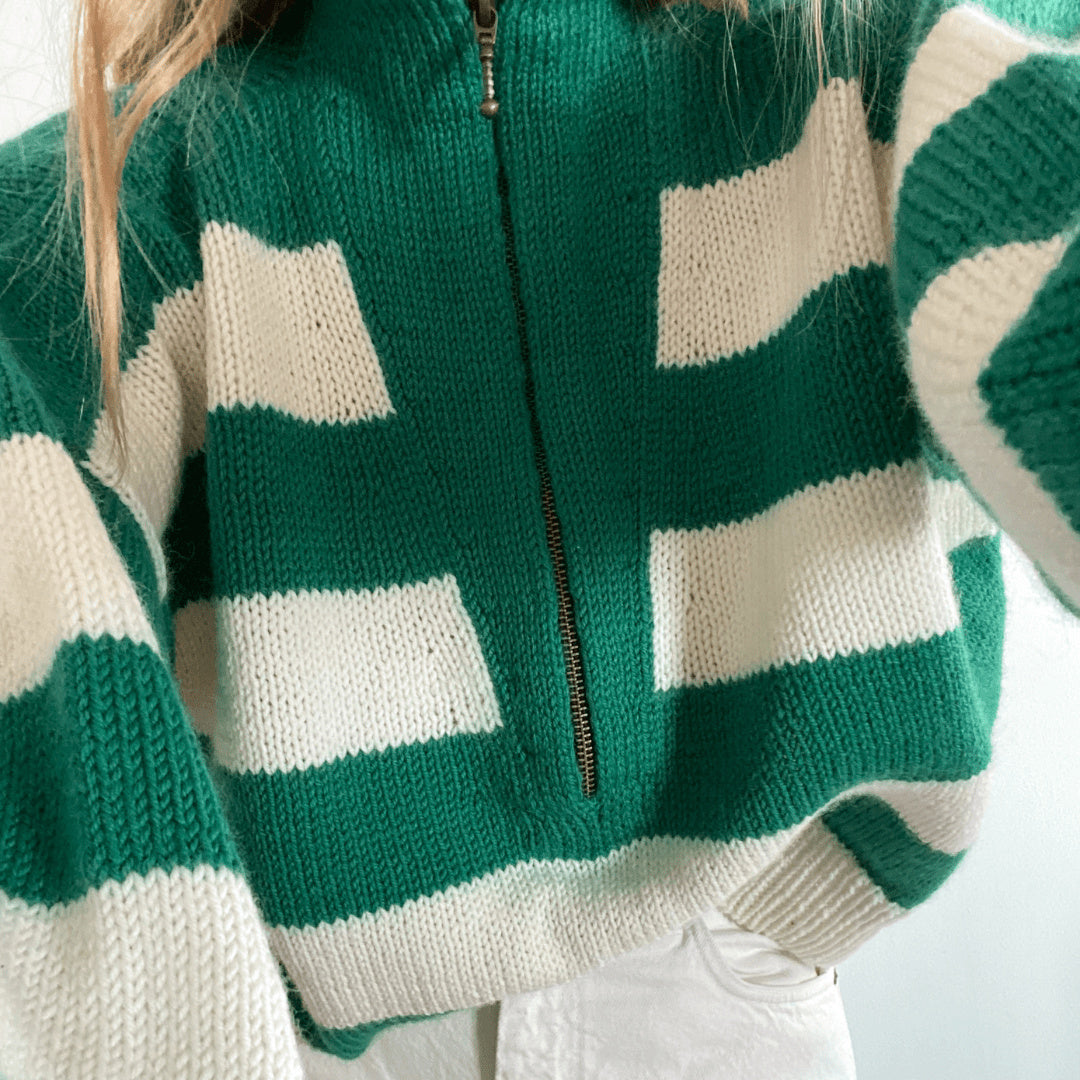 hobbii-zipper-sweater-pullover-strickanleitung-xs-2xl-troyer image 2