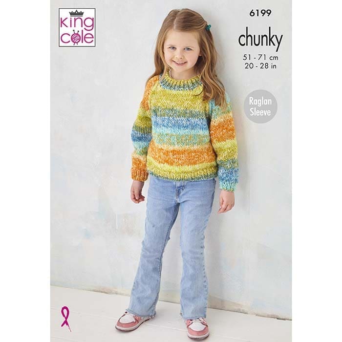 king-cole-patterns-6199-strickanleitung-cardigan-pullover-hedgerow image 1