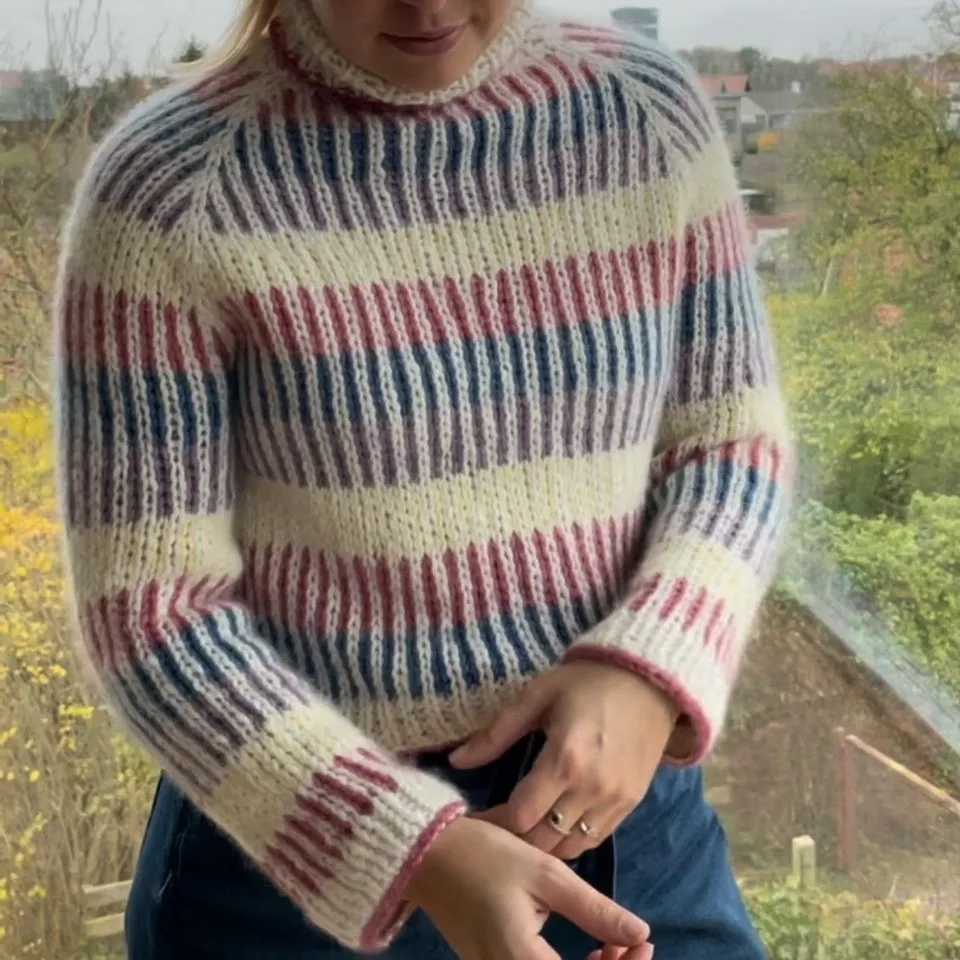 hobbii-anleitungen-sunset-sweater-chunky-pullover-pdf-xs-4xl image 1