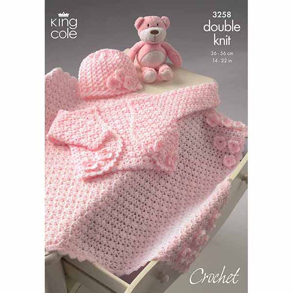 king-cole-patterns-3258-h-kelanleitung-bolero-decke-dk image 1