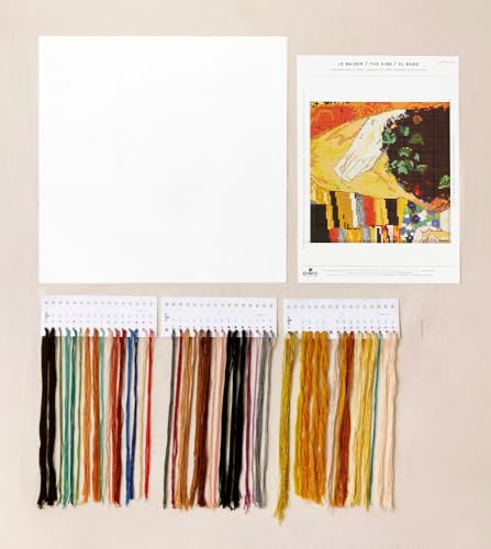 dmc-klimt-der-kuss-kreuzstichset-28-5-cm image 4