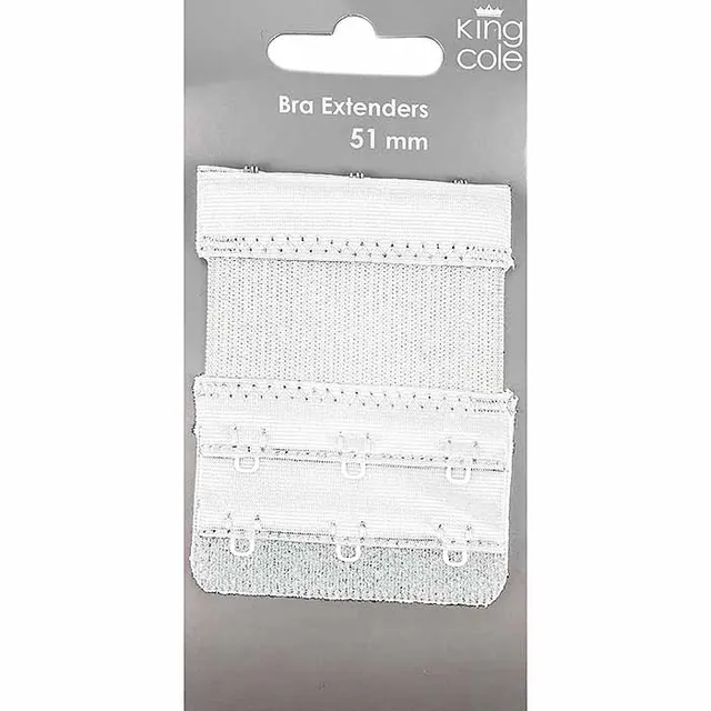 king-cole-haberdashery-bh-verl-ngerung-wei-51mm-haken image 1