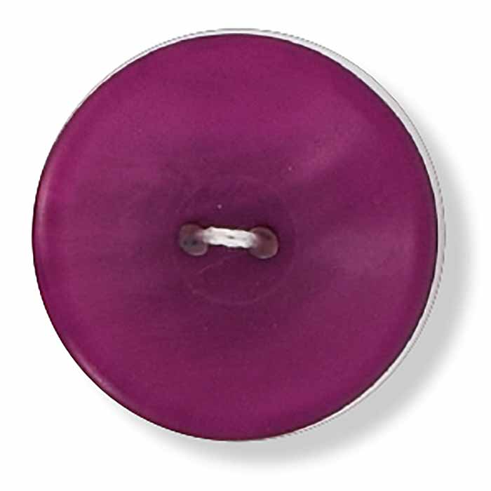 king-cole-haberdashery-knopf-muschel-optik-damson-20-ligne image 1