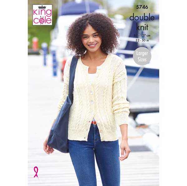 king-cole-patterns-5746-strickanleitung-pullover-cottonsmooth-dk image 1