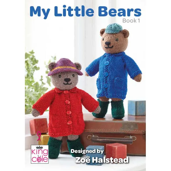 king-cole-my-little-bears-strickbuch-1-teddy-strickmuster image 1