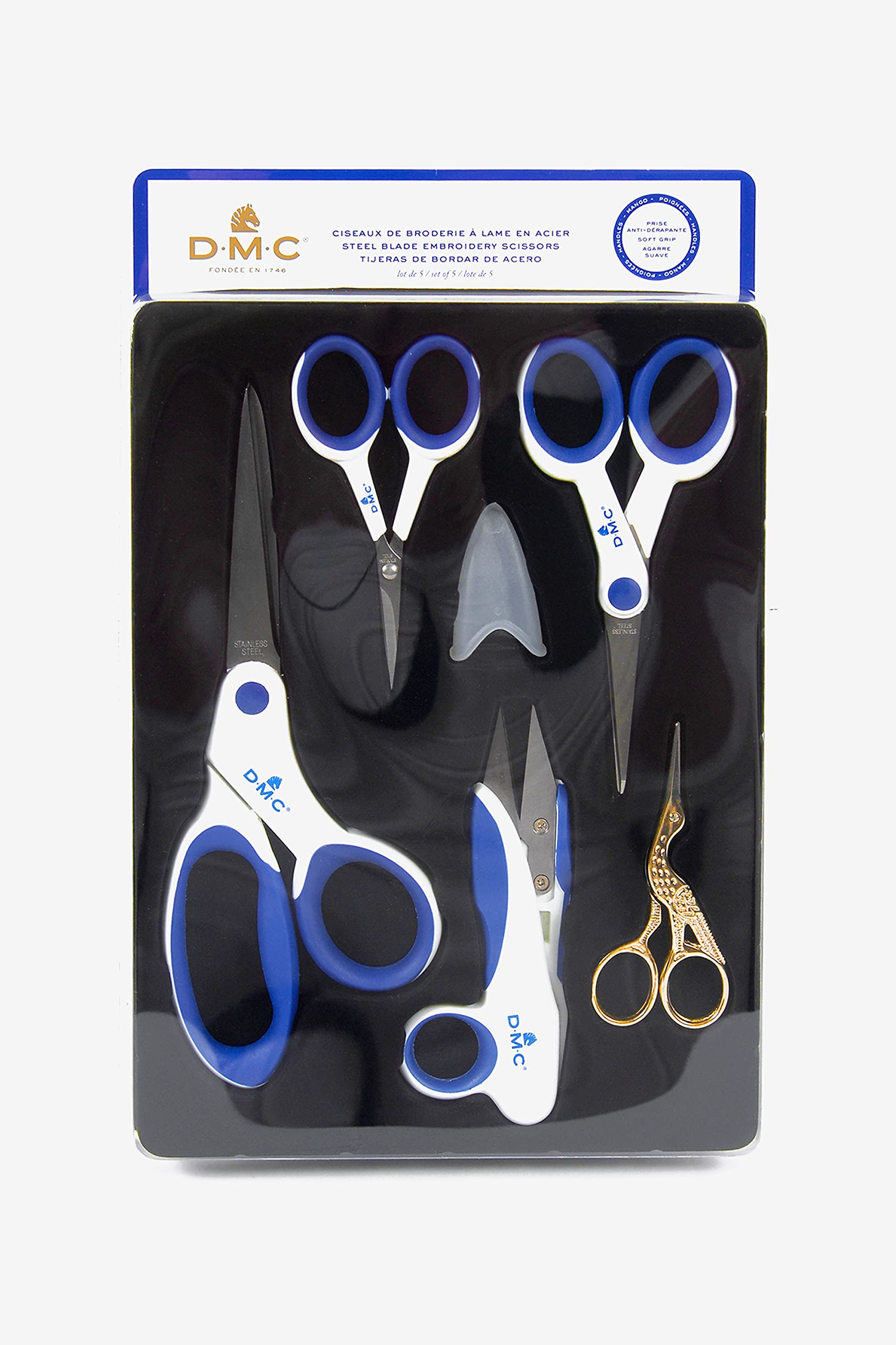 dmc-scheren-5er-set-stick-n-h-bastel-mehrzweck image 2