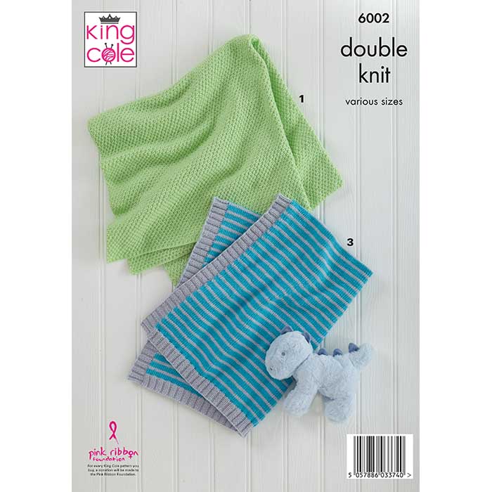 king-cole-6002-decken-strickanleitung-cherished-dk image 2