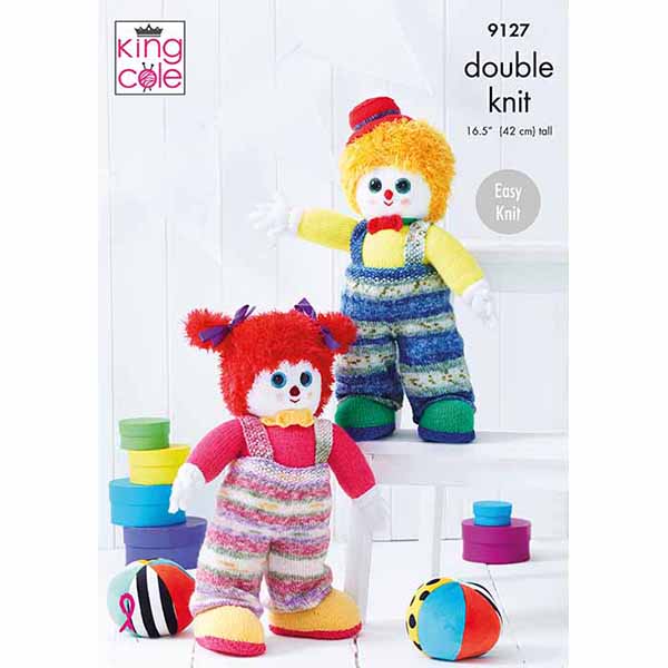 king-cole-9127-clowns-strickanleitung-splash-moments-dk image 1