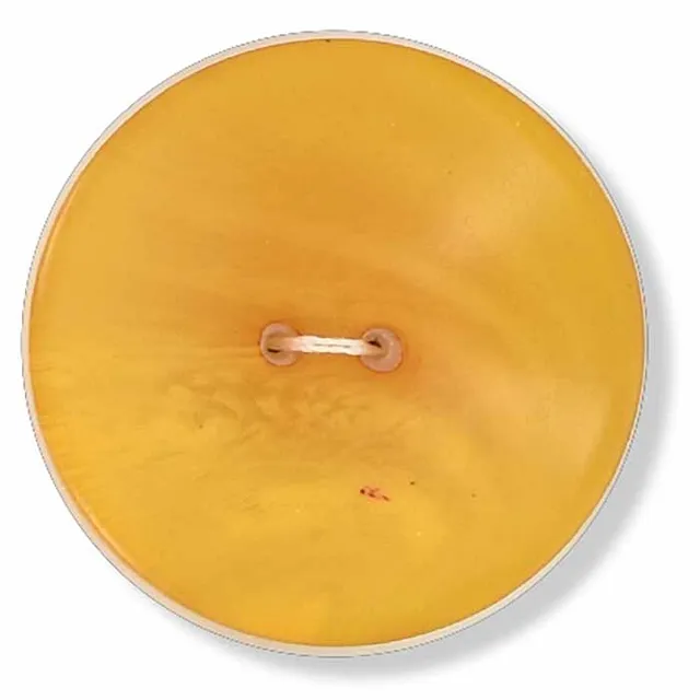 king-cole-knopf-muscheloptik-senf-34-ligne-rund image 1