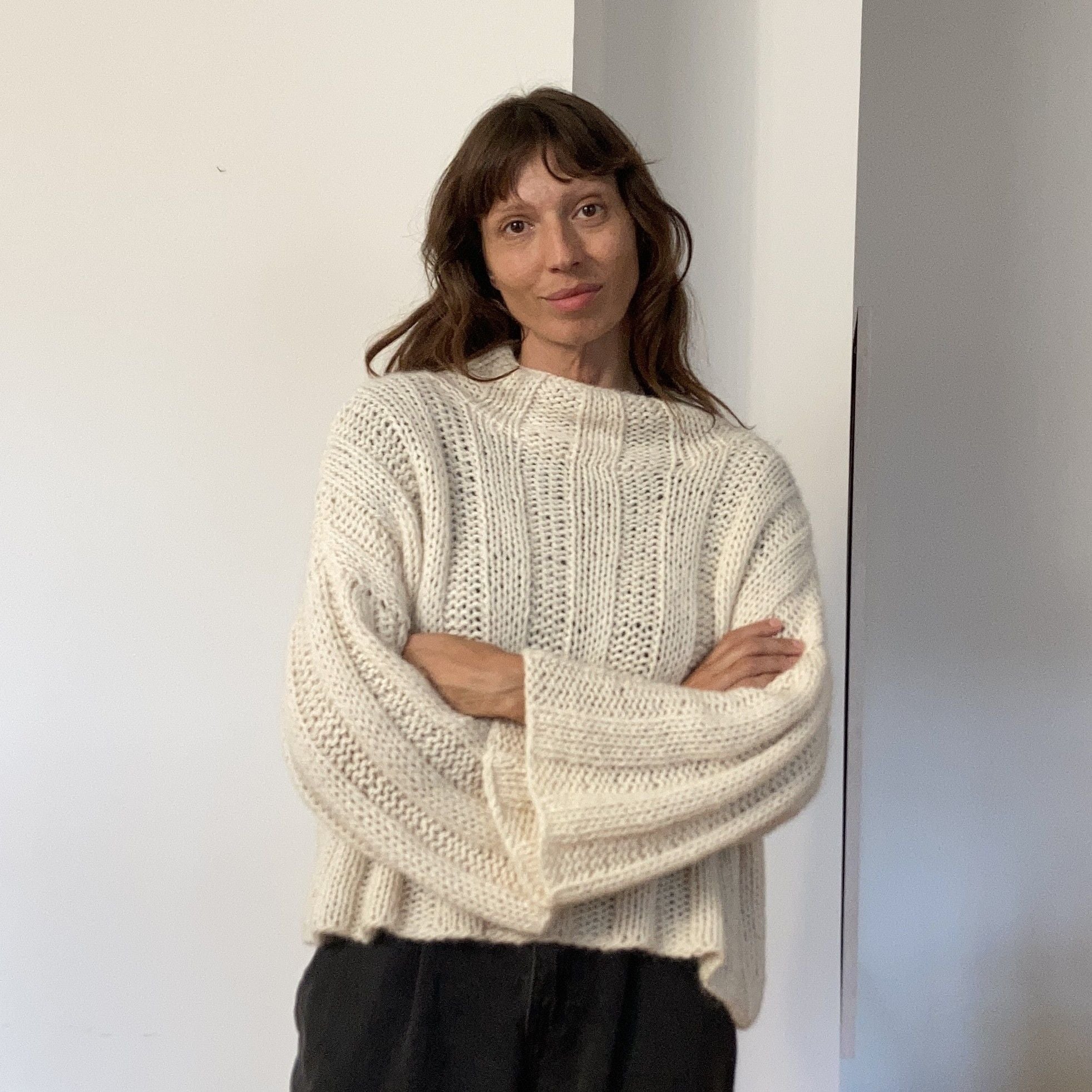 hobbii-mochi-pullover-strickanleitung-m-l-rippenmuster image 2