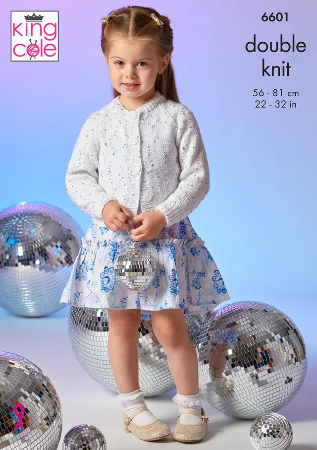 king-cole-6601-cardigan-strickanleitung-dazzle-dk image 1