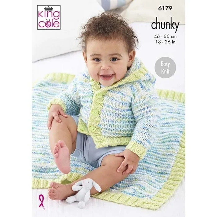 king-cole-6179-jacken-decken-strickanleitung-bumble-chunky image 1