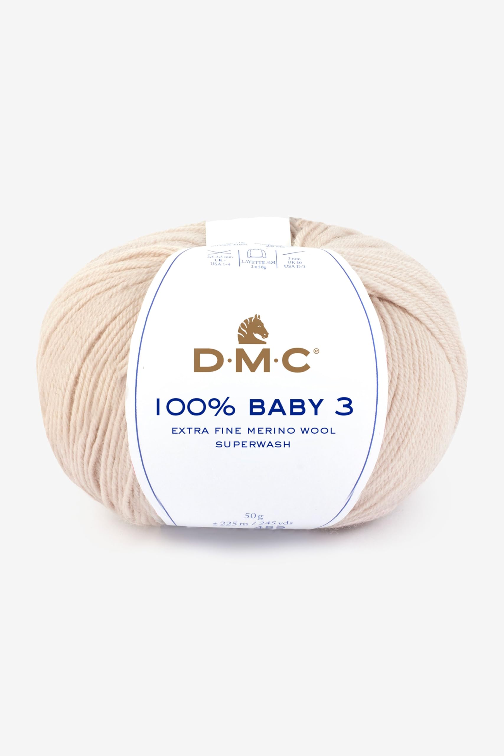 dmc-merino-essentiel-baby-wolle-50g-225m-merinowolle image 1