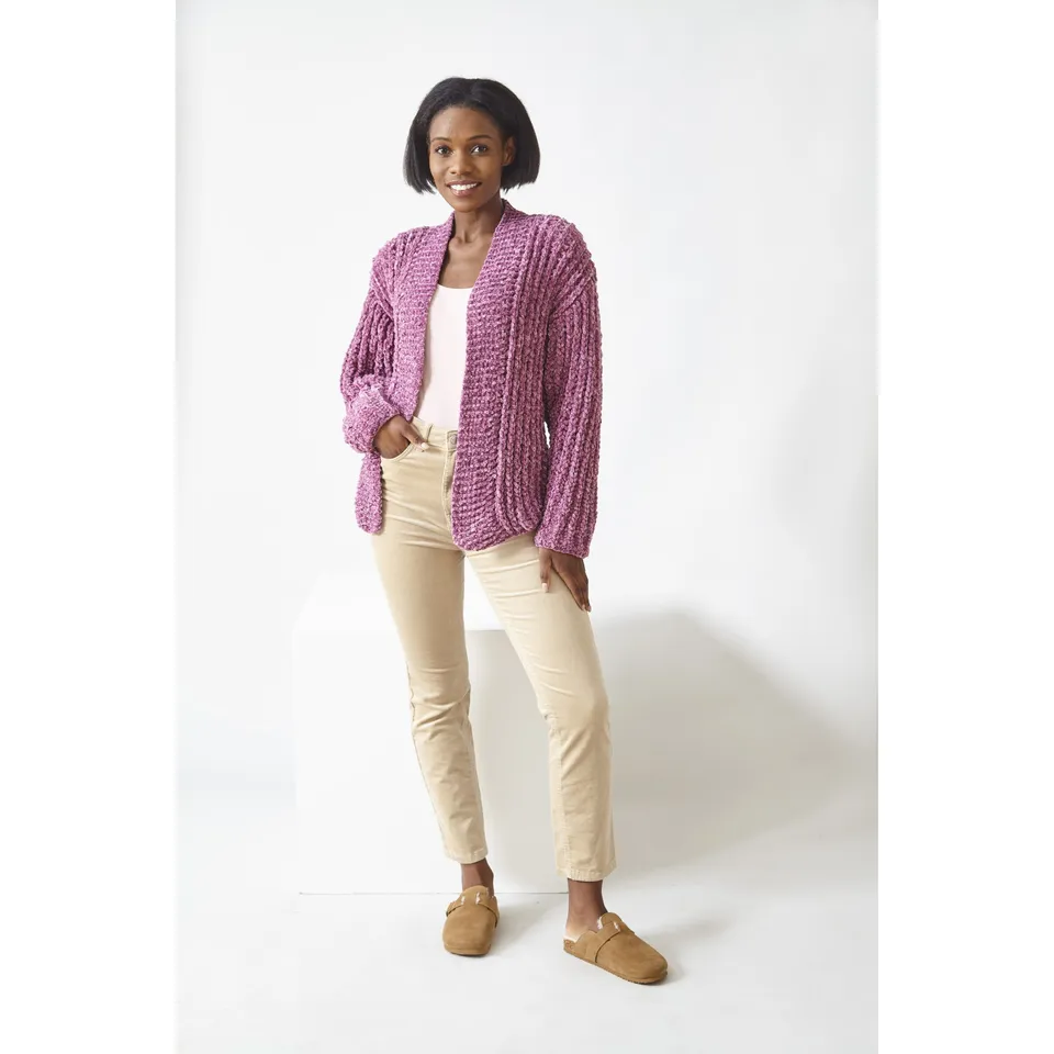 king-cole-patterns-6315-strickanleitung-cardigan-pullover-tweed image 1