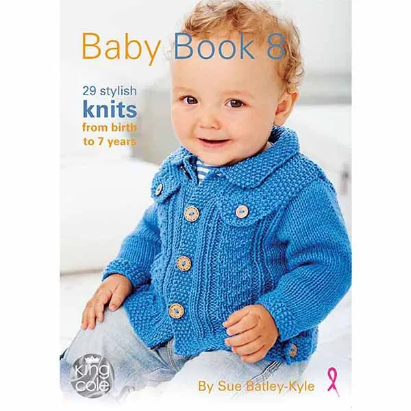 king-cole-baby-book-8-strickanleitung-baby-strickheft image 1
