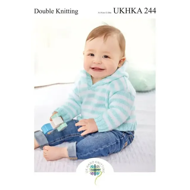 king-cole-patterns-244-kapuzenpullover-strickanleitung-mit-kapuze image 1