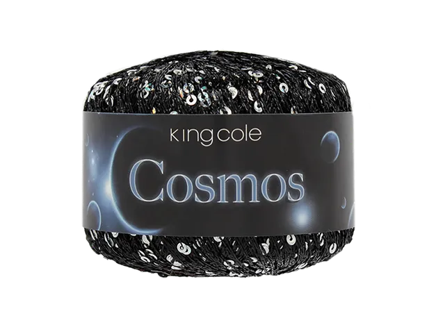 king-cole-cosmos-glitzerwolle-glitzer-garn-silber image 1