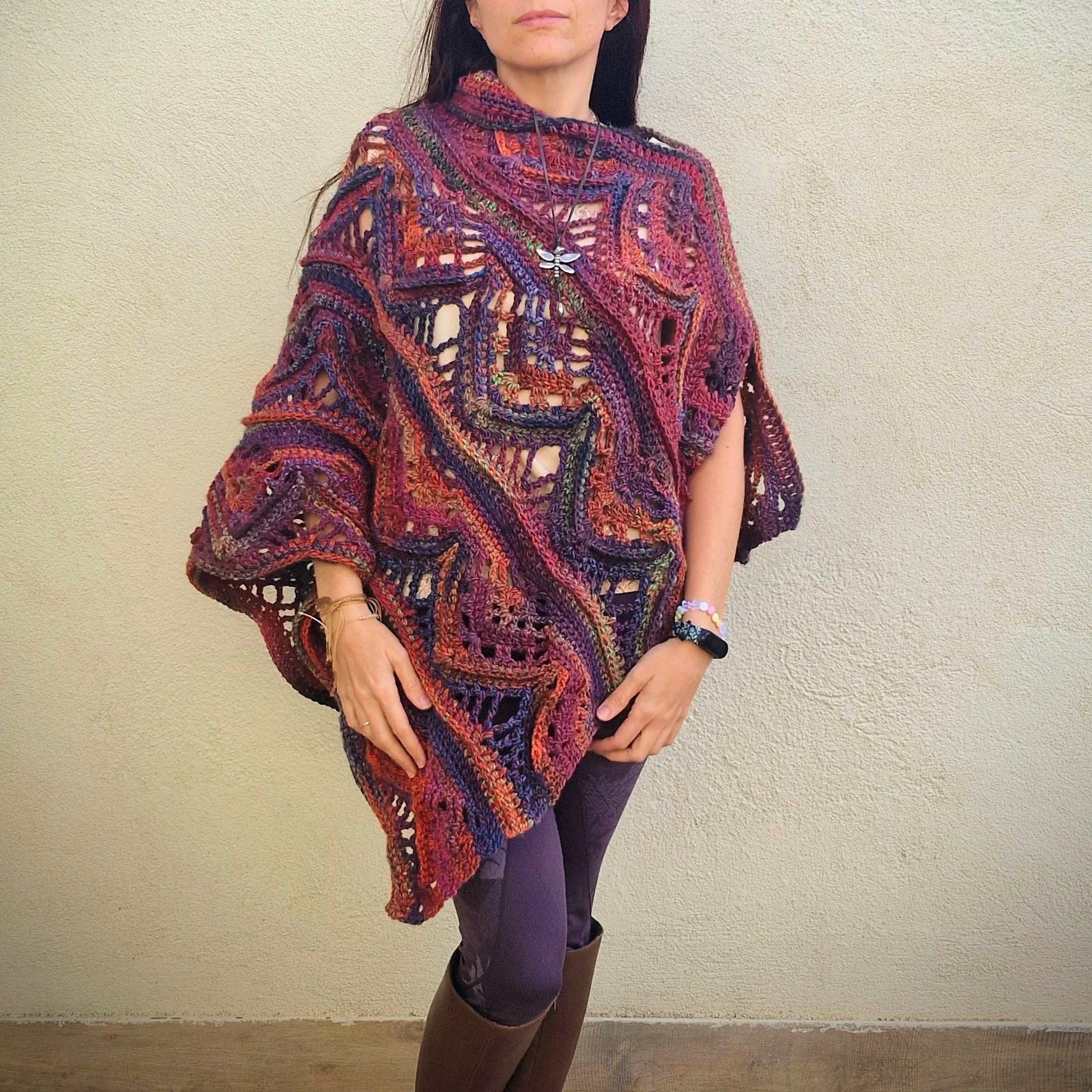 hobbii-rooibostea-poncho-h-kelanleitung-one-size image 6