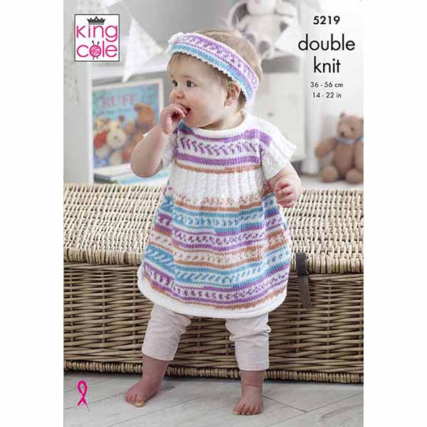king-cole-5219-cherish-dk-strickanleitung-cardigan image 1