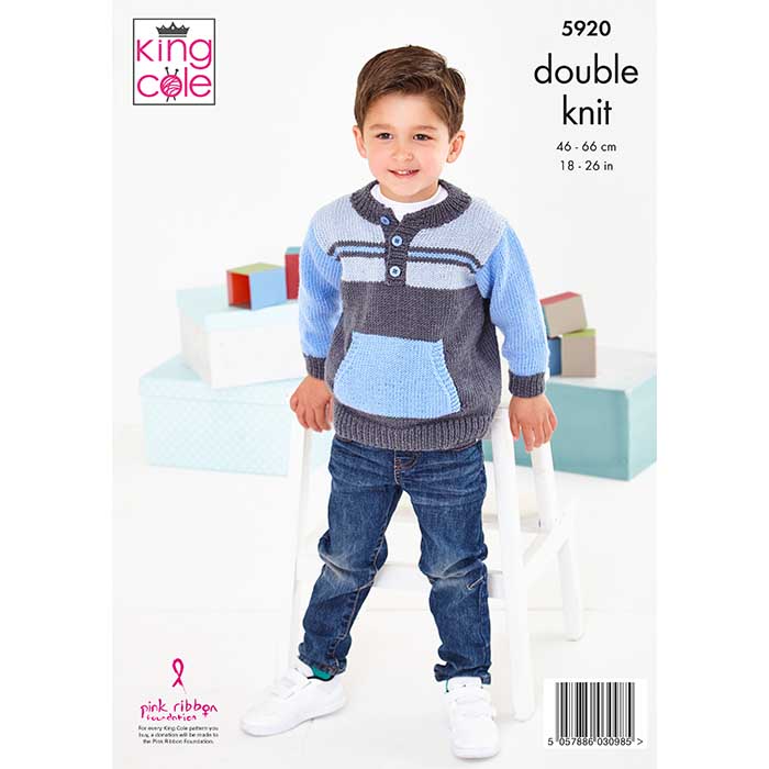 king-cole-5920-strickanleitung-pullover-jacke-cherished-dk image 2