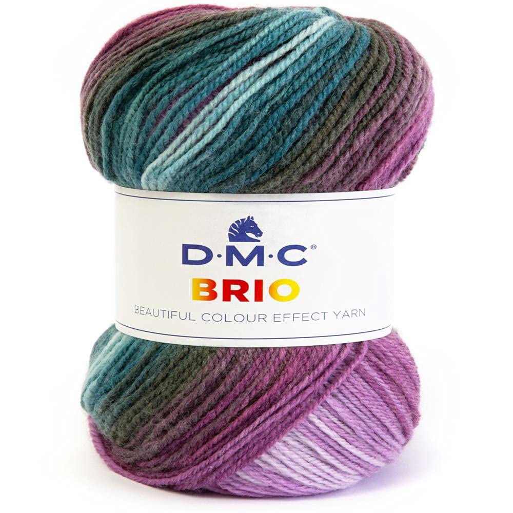 dmc-brio-strickwolle-100g-345m-acryl-wollgemisch-nadel-4 image 1