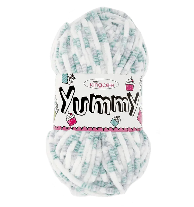 king-cole-yummy-chunky-chenille-wolle-100-polyester-weich image 1