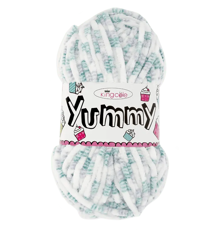 king-cole-yummy-chunky-chenille-wolle-100-polyester-weich image 1