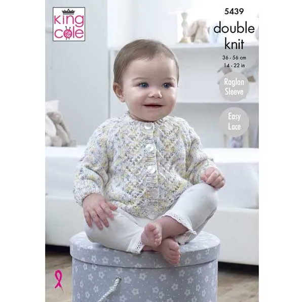 king-cole-5439-cardigans-strickanleitung-cherish-dash-dk image 1