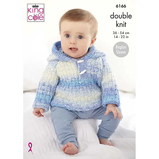 king-cole-6166-strickanleitung-pullover-jacke-m-tze-cutie-pie-dk image 1